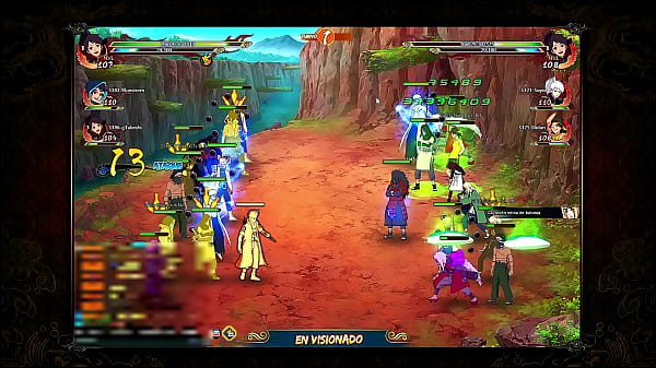 Naruto Online DUO Naruto Six Paths & Obito GWN!  