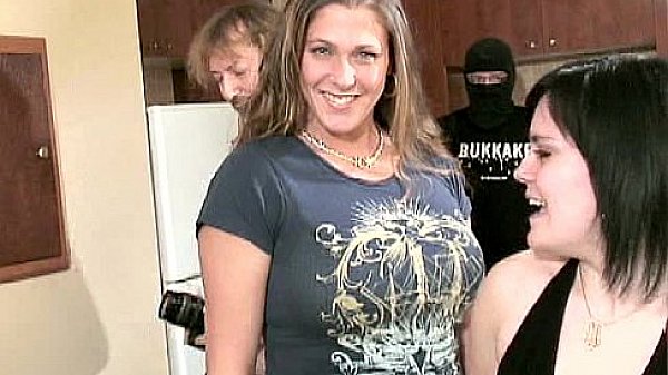 Busty Canadian Mika peed and gangbang 1