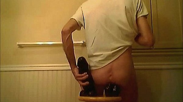 Big Anal Toys With My Panties Pulled Down 