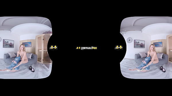 Hot euro babe strips out of her jeans after pissing herself  