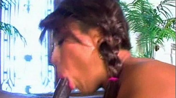 Tia Tanaka Sucks a Big Black Dick and Gets Cum On Her Face Interracial