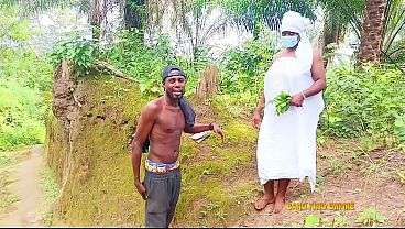 Mature Bbw goddess enjoy BigDick Hardcore village road sex during evangelism days