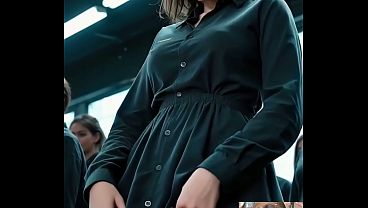 Bound Transgender Looking Tasty, Trans Girl Cums Hard While Fucked, AI Generated, Compilation