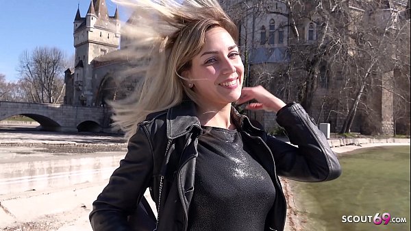 GERMAN SCOUT - HUGE FLOPPY TITS GIRL SEDUCE TO BAREBACK FUCK AT FAKE MODEL JOB  