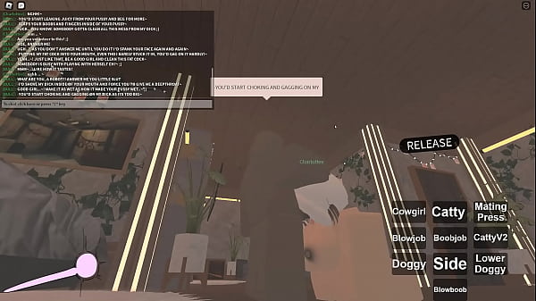 Roblox banging this virgin slut roughly 