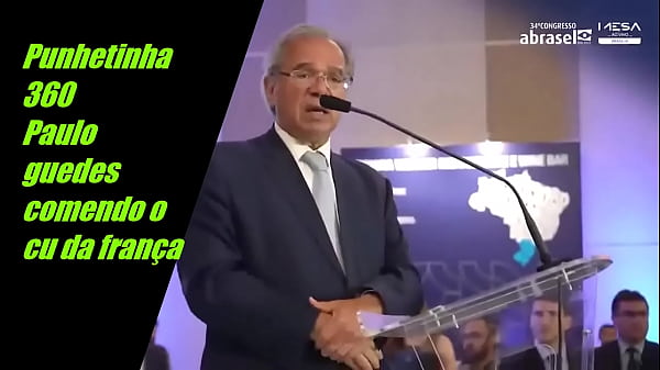 Paulo guedes comendo o cu da fran&ccedil;a  e elogiando a china ''compraremos xiaomi'' se possivel  