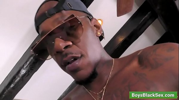 Two white gay boys fuck massive black dick hard