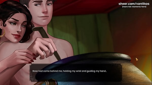 What a Legend! | Big Boobs MILF Has Romantic Sex With A Big Cock 18yo Boy Outdoor. He Creampied Her Tight Little Pussy | Cartoon Animated Porn Game | Part #15