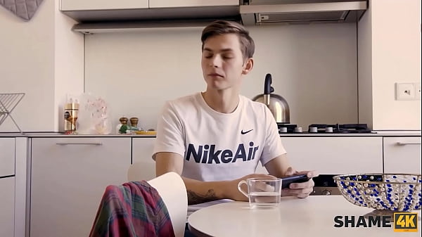 SHAME4K. Horny guy loses mind and fucks stepmoms friend in the bathroom