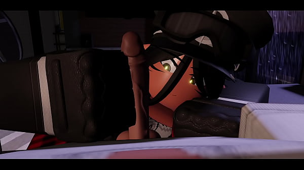 Aggressive deepthroat at home