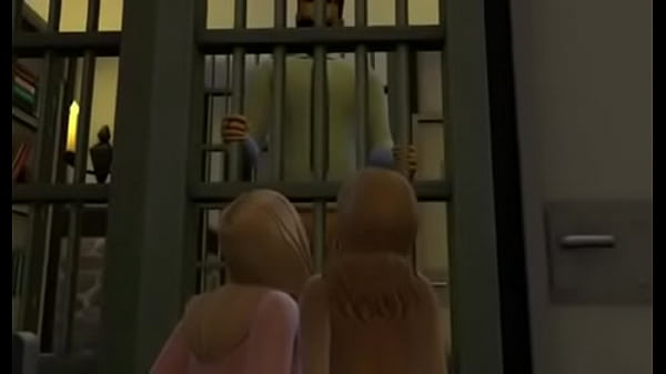 Sims 4: Girls get fucked in jail 