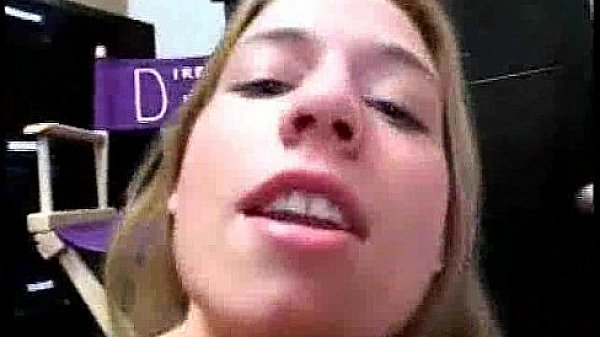 Friendly girl helps director to shoot blowjob