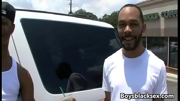 Black Gay Muscular Man Fuck WHite Skinny Boy 19