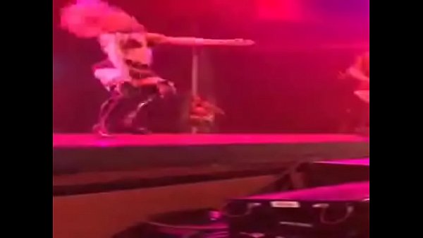 strip show on stage streamed on periscope