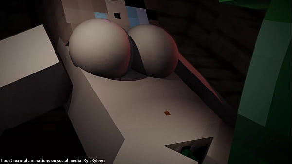 Minecraft Girl fucked by creeper