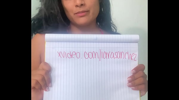 Verifica&ccedil;&atilde;o do canal Iara Sanchez