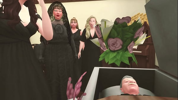 MILF Fat Ass Huge Titty MOM BETRAYS Her Husband's FUNERAL!