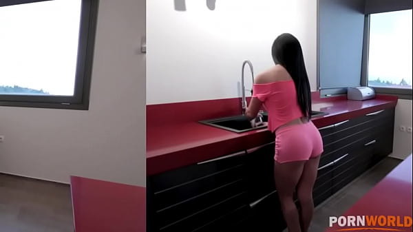 Busty Lesbo Double Dong Action