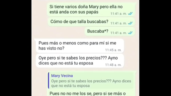CHAT CALIENTE CON LA SE&Ntilde;ORA MARIA