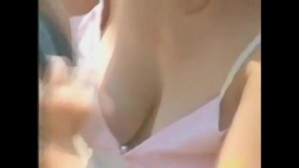 Downblouse tease