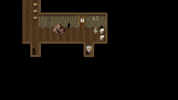 HGame-Shera and the Three Treasures-13~Erotic part-time job at a hotel! The breasts are exposed in the small window and anyone can touch them!  