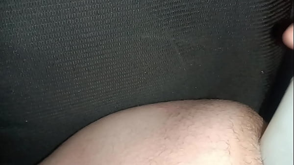 Me arrombando no carro sozinho  