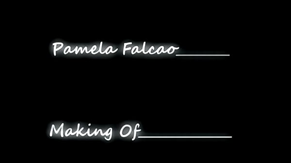 Pamela Falcao -  Making-off ensaio. 