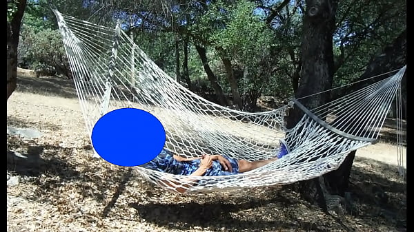 Jerking while on a hammock  