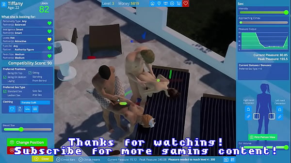 Pleasure Party abridged gameplay first part