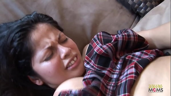 Brunette chick couldn't stop her tits from bouncing while having rough sex  