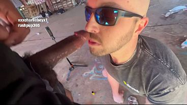 Almost caught getting my dick sucked