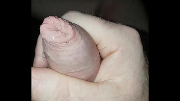 Cumshot tight foreskin