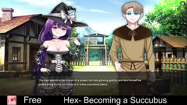 Hex: Becoming a Succubus  (free game itchio) Role Playing, Visual Novel