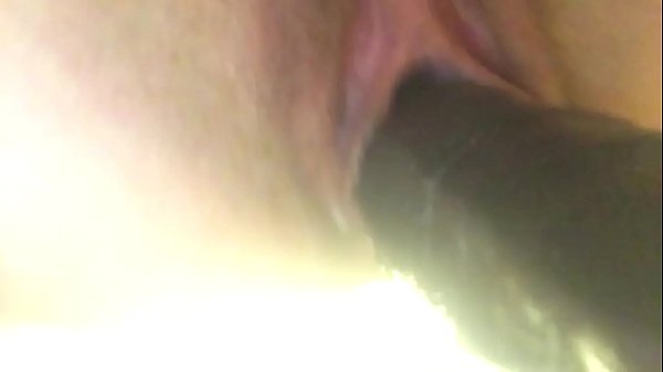 milf masterbating with black dildo