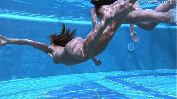 Russian and American teens swim naked