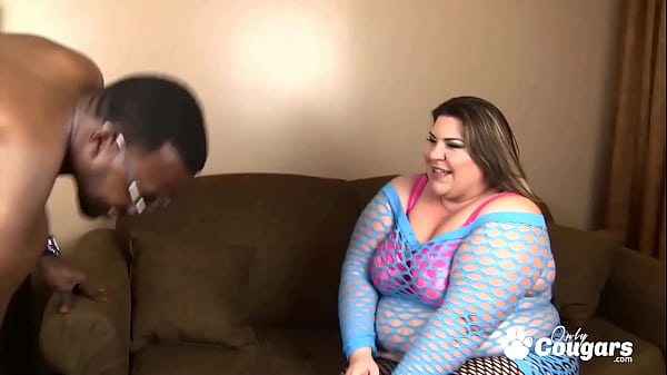 BBW MILF Wraps Her Natural Heavies Around A BBC