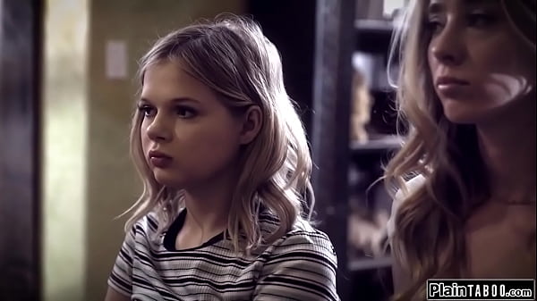 PlainTaboo.com - Two teen rivals need to bond and their teacher wants them to have sex.They kiss and 69 oral.The coeds suck the guys cock and the petite babe squirts  