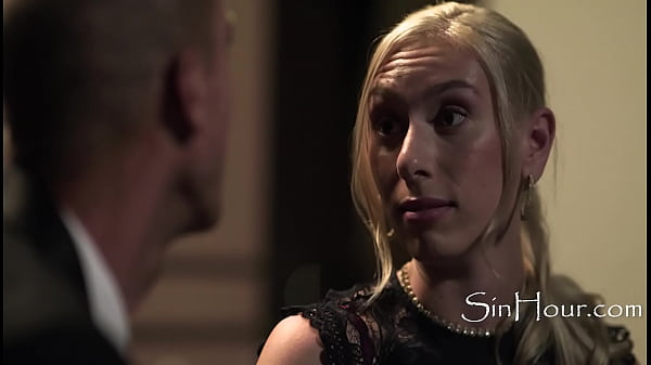 Young Blonde Keeps Office Life Bearable