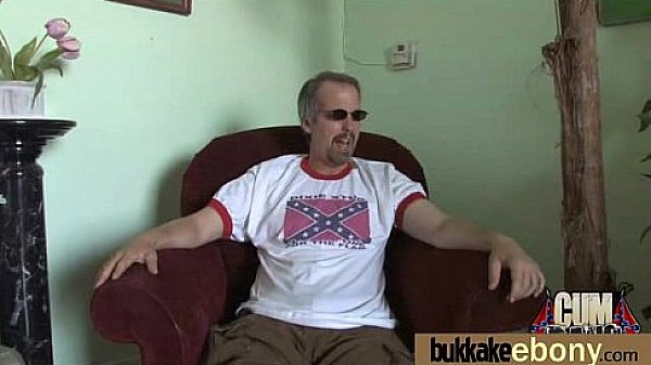 Ebony Babe Sucks Group Of White Guys 8