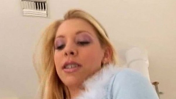 Blonde-Teen-Teases-Black-Men 