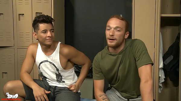 Mateo decides that he's ready for the main event as he stands up and inserts his hard, uncut (and bare) cock into Derek's willing hole.  Mateo starts pounding away&hellip;