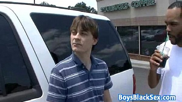 Blacks On Boys - Gay Hardcore Bareback Interracial Porn Video 12