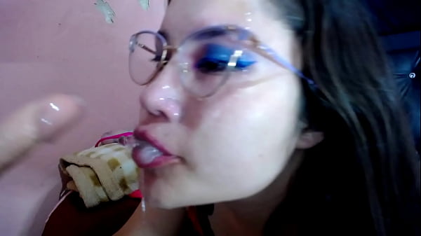 asian Used Condoms filled with saliva Humiliation