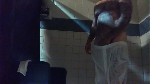 Jailhouse masturbation,  White guy, big dick, cum shot  