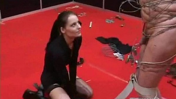 hot mistress humiliating her poor slave  