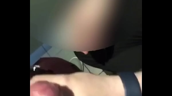 Wanking And blowing my friend big cock in the toilets shot his load inside my mouth and I swallowed every better