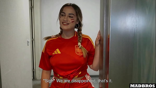 Big Ass Spanish Supporter Fucked Anal And DP In Parking Lot After Soccer Match !!!