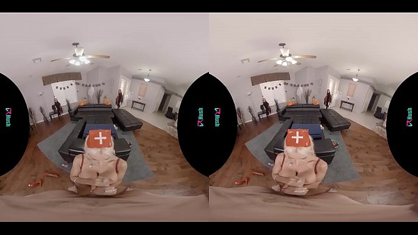 Busty blonde MILF gets fucked in virtual reality