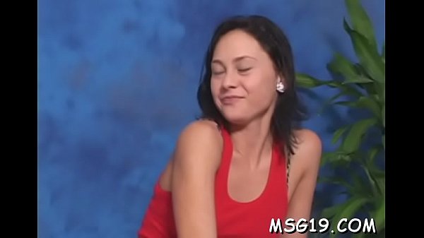 Oiled chick sucks and rides rod  