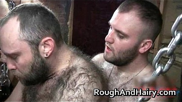 Group gay scene with bondage and cock gay porn